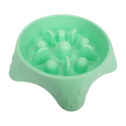 Rocky Green Slow Feeder Hundenapf – Rutschfester Futternapf, Anti-Choke-Puzzle-Schüssel für kleine/mittelgroße/große Hunde, langlebiger PP-Futternapf für Haustiere (3 Farben) (grün) von Rocky Green