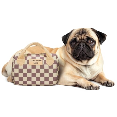 Rocky and Snowball Designer Tasche Hundespielzeug - Lustiges Hundespielzeug für kleine bis große Hunde - Parodie Luxus-Tasche Spielzeug Geschenke - Hund Geburtstagsgeschenk für neue Mädchen oder von Rocky and Snowball