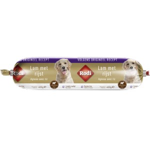 Rodi Worst Lamm & Reis für den Hund 3 x 400 g von Rodi