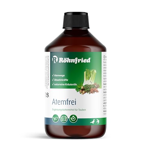 Röhnfried Atemfrei - EIN Kräuterelixir das die Abwehrfunktionen der Taube stärkt (500 ml) von Röhnfried