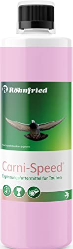 Röhnfried - Carni-Speed Konzentrat (10 ml/Liter Trinkwasser) | Mit L-Carnitin für den Fettstoffwechsel der Tauben | Regeneration & Flugfreude (500 ml) von Röhnfried