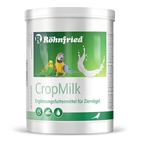 Röhnfried CropMilk 600 g | Aufzuchtpräparat für Nestlinge | Taubenküken | optimale Aufzucht und Entwicklung | Nährstoffreich von Röhnfried