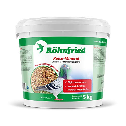 Röhnfried Reisemineral - Naturprodukt mit Kräutern für Brieftauben (5 Kg) von Röhnfried