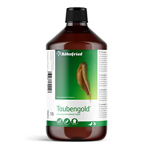 Röhnfried Taubengold - Mauser- und Aufzuchthilfe für Tauben 1000 ml von Röhnfried