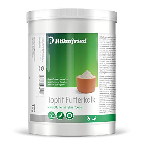 Röhnfried – TOPFIT Spezial Futterkalk | Mischung aus Vitaminen, Mineralstoffen und Spurenelementen für Tauben (1000 g) von Röhnfried