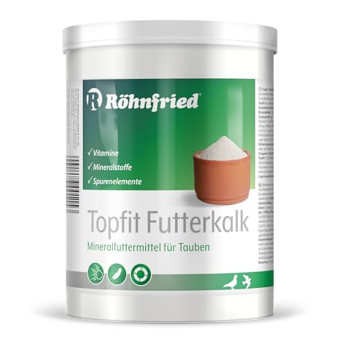 Röhnfried – TOPFIT Spezial Futterkalk | Mischung aus Vitaminen, Mineralstoffen und Spurenelementen für Tauben (1000 g) von Röhnfried