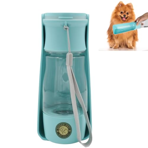 Roger Pet Hundewasserflasche, leicht, auslaufsicher, tragbarer Reise-Wasserspender für Hunde, perfekter Welpentrinknapf für unterwegs für Spaziergänge und Wandern im Freien – Haustierzubehör von Roger Pet!