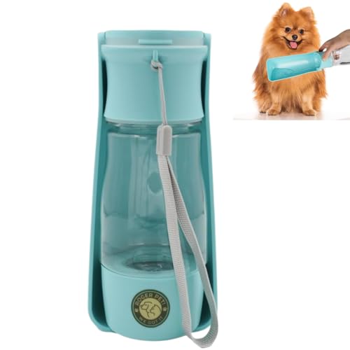 Roger Pet Hundewasserflasche, leicht, auslaufsicher, tragbarer Reise-Wasserspender für Hunde, perfekter Welpentrinknapf für unterwegs für Spaziergänge und Wandern im Freien – Haustierzubehör Roger Pet Hundewasserflasche, leicht, auslaufsicher, tragbarer Reise-Wasserspender für Hunde, perfekter Welpentrinknapf für unterwegs für Spaziergänge und Wandern im Freien – Haustierzubehör von Roger Pet!