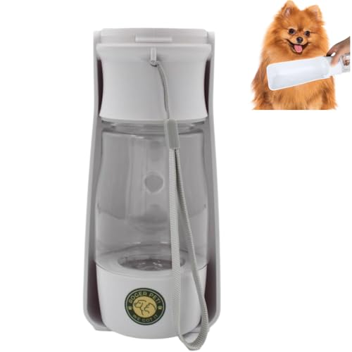 Roger Pet Hundewasserflasche, leicht, auslaufsicher, tragbarer Reise-Wasserspender für Hunde, perfekter Welpentrinknapf für unterwegs für Spaziergänge und Wandern im Freien – Haustierzubehör Roger Pet Hundewasserflasche, leicht, auslaufsicher, tragbarer Reise-Wasserspender für Hunde, perfekter Welpentrinknapf für unterwegs für Spaziergänge und Wandern im Freien – Haustierzubehör von Roger Pet!