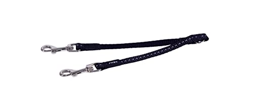 Doppel Split Leine Klein - Schwarz Doppel Split Leine Klein - Schwarz von Rogz