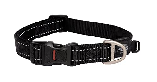 ROGZ HB06-A Utility Halsband/Fanbelt, L, schwarz ROGZ HB06-A Utility Halsband/Fanbelt, L, schwarz von Rogz