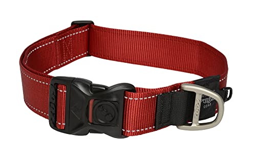 ROGZ HB19-C Utility Halsband/Landing Strip, XXL, rot ROGZ HB19-C Utility Halsband/Landing Strip, XXL, rot von Rogz