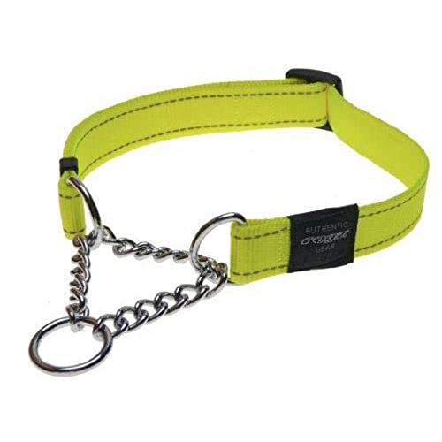ROGZ HC11-H Utility Stop- Halsband/Snake, M, gelb ROGZ HC11-H Utility Stop- Halsband/Snake, M, gelb von Rogz