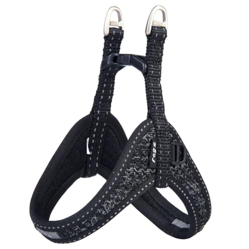 ROGZ SJQ58.A Fast-Fit Geschirr, XL, schwarz ROGZ SJQ58.A Fast-Fit Geschirr, XL, schwarz von Rogz