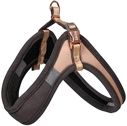 ROGZ Urban Harness Hundegeschirr, Größe S, 34–40 cm, goldfarben ROGZ Urban Harness Hundegeschirr, Größe S, 34–40 cm, goldfarben von Rogz