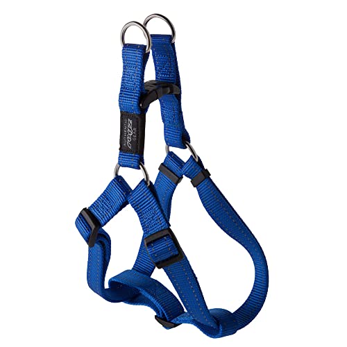 ROGZ Utility Hundegeschirr, reflektierend, verstellbar, 1,9 cm, Fanbelt Hundegeschirr, groß, 3/4" Large, blau ROGZ Utility Hundegeschirr, reflektierend, verstellbar, 1,9 cm, Fanbelt Hundegeschirr, groß, 3/4" Large, blau von Rogz
