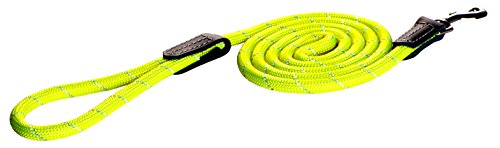 Reflective Rope Dog Control Leash for Medium Dogs, 1/3" Wide, 6' Long, Yellow Reflective Rope Dog Control Leash for Medium Dogs, 1/3" Wide, 6' Long, Yellow von Rogz