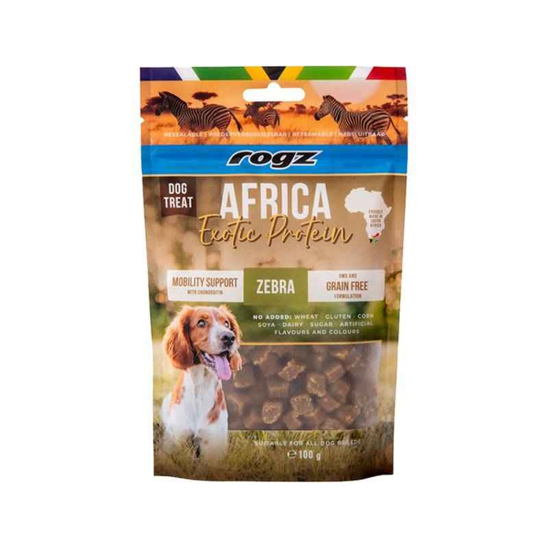 Rogz Africa Exotic Protein Mobility - Zebra - 100 g Rogz Africa Exotic Protein Mobility - Zebra - 100 g von Rogz