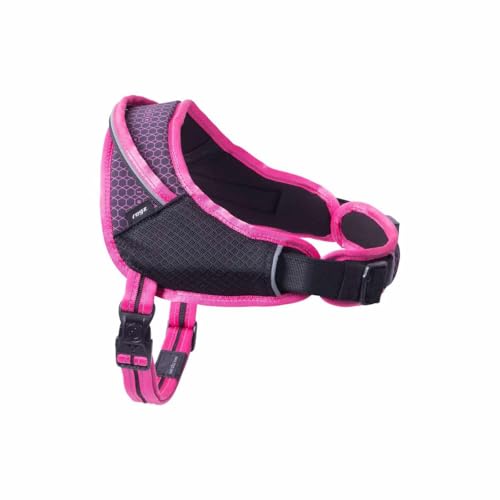 Rogz AirTech Hundegeschirr, Größe L, Sunset Pink von Rogz