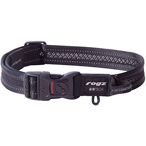 Rogz Airtech Classic Hundehalsband, groß, Nightsky Black Rogz Airtech Classic Hundehalsband, groß, Nightsky Black von Rogz