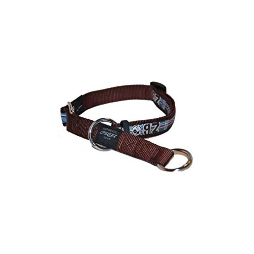 Rogz Armed Response Half Check Dog Collar 25mm X50-70cm Viva-Surf Tartan Rogz Armed Response Half Check Dog Collar 25mm X50-70cm Viva-Surf Tartan von Rogz