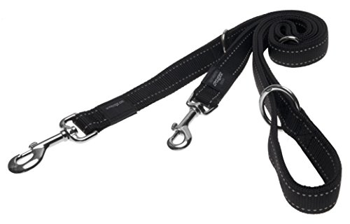 ROGZ HLM06-A Utility Leine/Fanbelt, L, schwarz ROGZ HLM06-A Utility Leine/Fanbelt, L, schwarz von Rogz