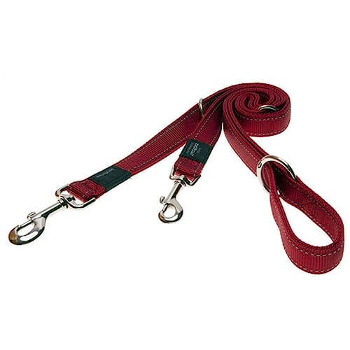 ROGZ HLM06-C Utility Leine/Fanbelt, L, rot ROGZ HLM06-C Utility Leine/Fanbelt, L, rot von Rogz
