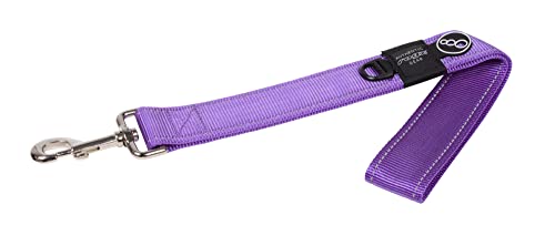 Rogz Reflektierende 1 und 5/8 Zoll Landeleiste, 45,7 cm Lange Hundeleine, Größe XXL, Violett Rogz Reflektierende 1 und 5/8 Zoll Landeleiste, 45,7 cm Lange Hundeleine, Größe XXL, Violett von Rogz