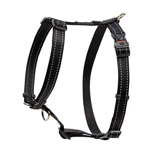 ROGZ SJ06-A Utility Hundegeschirr/Fanbelt, L, schwarz ROGZ SJ06-A Utility Hundegeschirr/Fanbelt, L, schwarz von Rogz