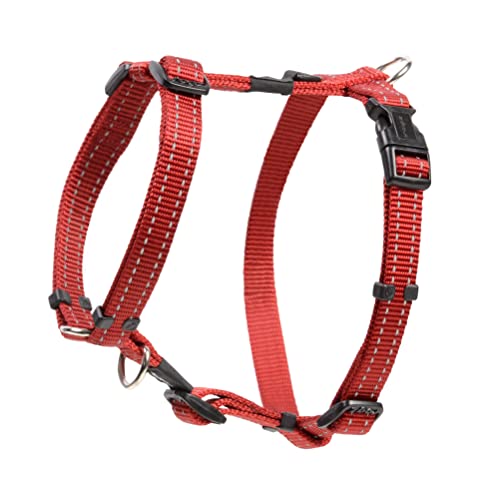 ROGZ SJ11-C Utility Hundegeschirr/Snake, M, rot von Rogz