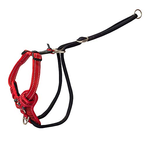 Rogz Stop Pull Hundegeschirr, reflektierend, klassisch, groß, Rot Rogz Stop Pull Hundegeschirr, reflektierend, klassisch, groß, Rot von Rogz