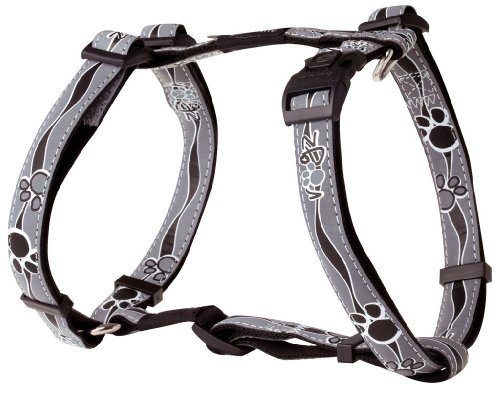 Rogz Venus Hundegeschirr, reflektierend schwarz Rogz Venus Hundegeschirr, reflektierend schwarz von Rogz