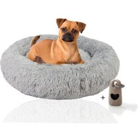 Rohrschneider ® Hundebett Donut mit Gratis-Beigabe, Extra flauschiges Hundekissen M von Rohrschneider