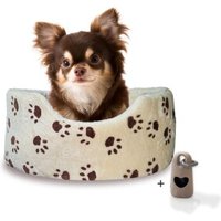 Rohrschneider ® Hundebett Silvio, mit Gratis-Kotbeutelset, S von Rohrschneider