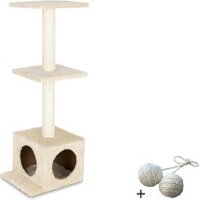 Rohrschneider ® Katzenbaum Delia, mit Gratis-Spielball, von Rohrschneider