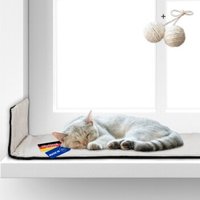 Rohrschneider ® Selbstwärmende Katzendecke, Fensterliege mit rutschfester Unterlage von Rohrschneider