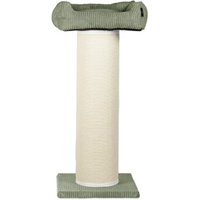 Rohrschneider ® XXL Kratzbaum, Cord-Bezug, tauschbare Kratzmatte, Bett waschbar von Rohrschneider