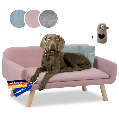 Rohrschneider Hundesofa Hundbett Chicago Stoff mit Extra (rosa) von Rohrschneider