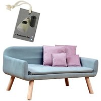 Rohrschneider Hundesofa Chicago mit Gratis-Beigabe hellblau von Rohrschneider