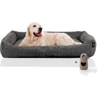 Rohrschneider Hundesofa XXL mit Gratis-Beigabe, weicher Cord von Rohrschneider