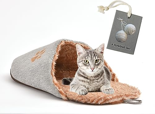 Rohrschneider Tierbett Katzenbett Weich mit extra Spielkugelset Rohrschneider Tierbett Katzenbett Weich mit extra Spielkugelset von Rohrschneider