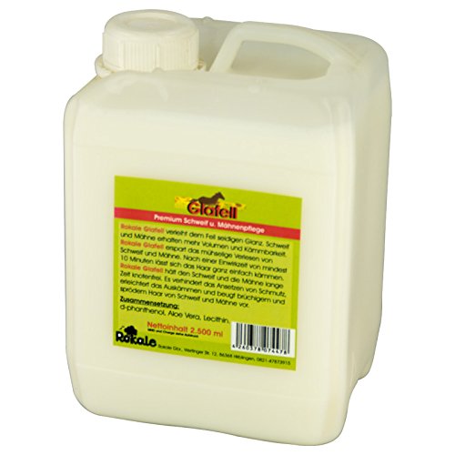 Rokale Glafell - Zur Schweif- und Mähnenpflege, kein Verknoten der Mähne, Fellpflege (2500 ml) von Rokale