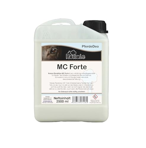 Rokale MC Forte 2,5 ltr. | PferdeDeo MC Forte | Wirksame Fellpflege für Pferde von Rokale