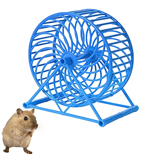 Katzenlaufrad | Hamsterrad mit verstellbarem Ständer für Käfig | Hamsterkäfig-Spielzeug, leises kleines Haustierrad für Rennmäuse, Mäuse, Hamster Rolempon von Rolempon