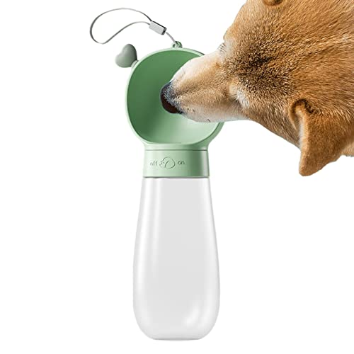 Rolempon Hundewasserflaschenspender | Hundewasserflaschenspender,600 ml auslaufsichere Wasserflaschen für große Hunde Wasserspender Hundewassernapf Hundecampingausrüstung von Rolempon