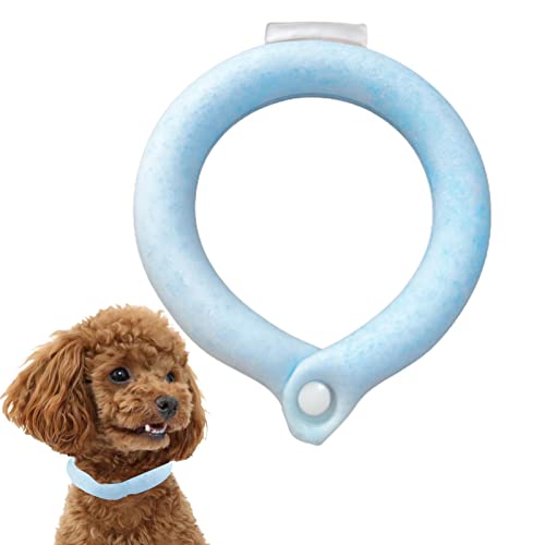 Rolempon Kühlhalsband für Haustiere,Coole Halsbandage für Haustiere | Kühlendes Nackenband für heiße Temperaturen, Pet Neck Cool Tube für Katzen und Hunde, Pet Cooler von Rolempon