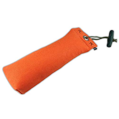 Romneys Standard Dummy 500g in orange – Schwimmfähig und unsinkbar für das Hundetraining von Romneys