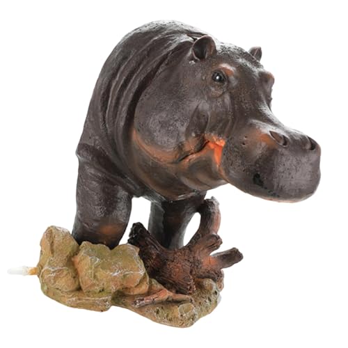 Ronyme Aquarium Bubbler Dekoration Luftstein Statue Aquarium Ornament für Einsiedlerkrebs Tank, 20 cm X 17.5 cm X 17.5 cm Ronyme Aquarium Bubbler Dekoration Luftstein Statue Aquarium Ornament für Einsiedlerkrebs Tank, 20 cm X 17.5 cm X 17.5 cm von Ronyme