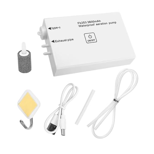 Ronyme Aquarium Luftpumpe Aquarium Luftpumpe mit Zubehör Einstellbare Belüfter Pumpen Bubbler Ronyme Aquarium Luftpumpe Aquarium Luftpumpe mit Zubehör Einstellbare Belüfter Pumpen Bubbler von Ronyme