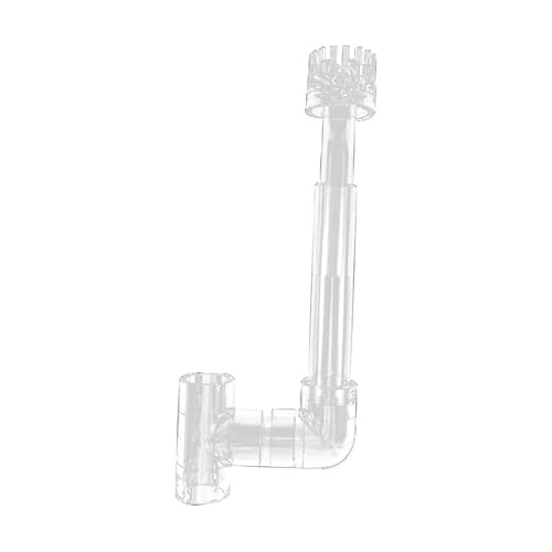 Ronyme Aquarium Skimmer Wasser Reiniger Fisch Tank Funktionale Effiziente Acryl Transparent, Innendurchmesser 16 von Ronyme